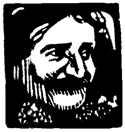 Woodcut of Baba