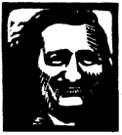 Woodcut of Baba